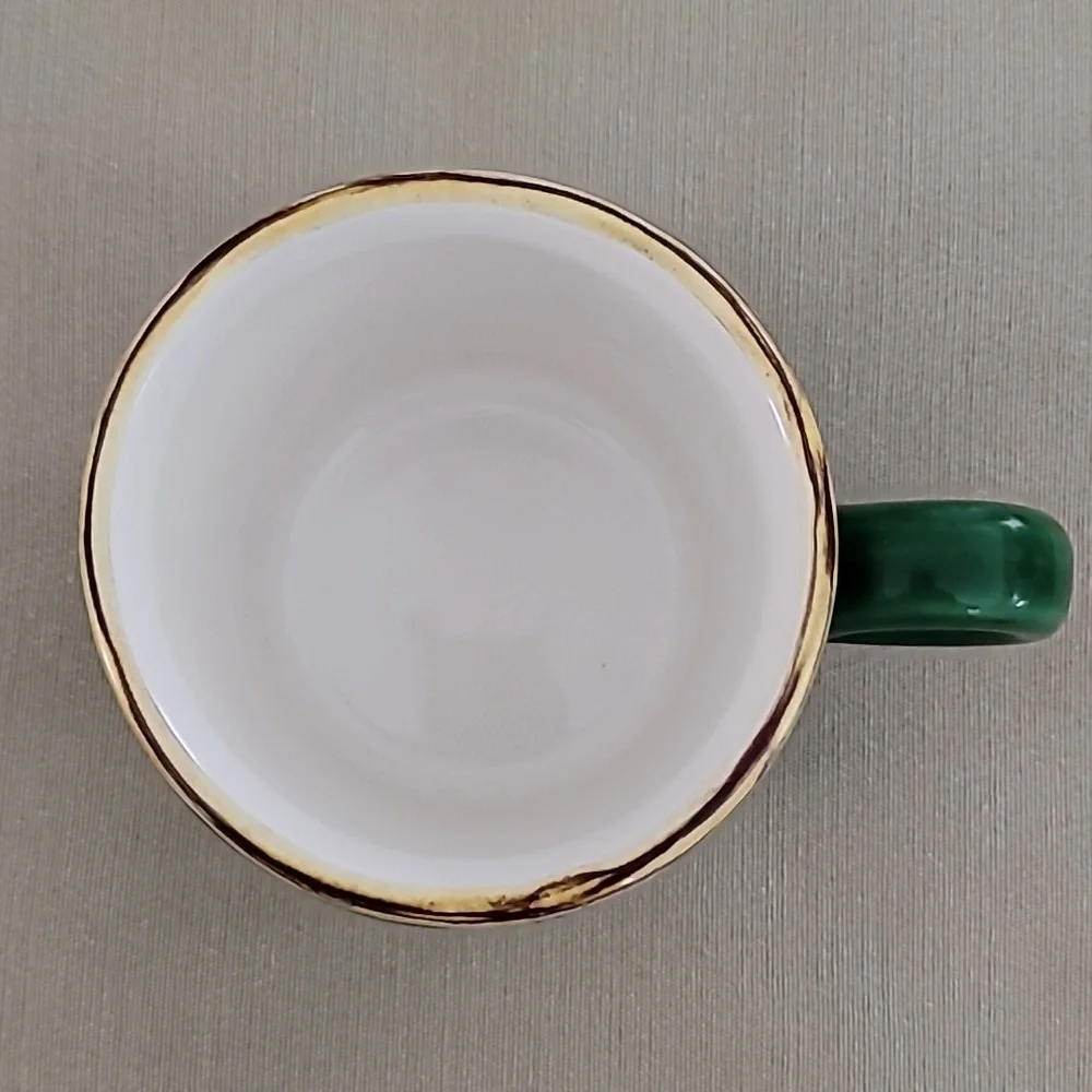 Sur La Table Forest Green Mug